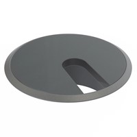 Powerdot Grommet - svart genomföring med svart dekorlock